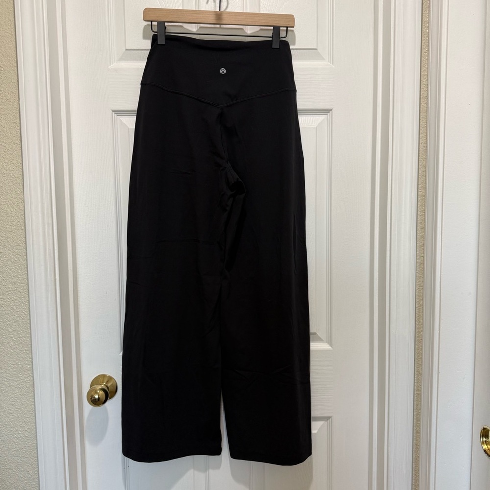 lululemon athletica Black Wide-Leg Pants